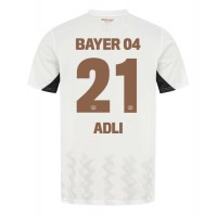 Maglia Calcio Bayer Leverkusen Amine Adli #21 Seconda Divisa 2024-25 Manica Corta